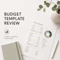 Budget Template Review
