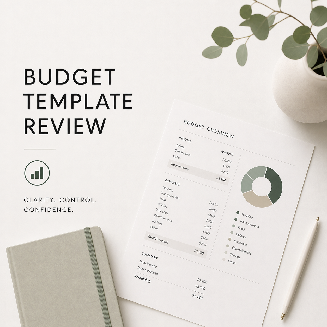 Budget Template Review